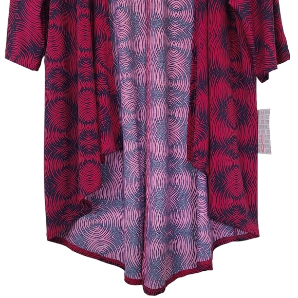 LuLaRoe New Lindsay Kimono Womens Sz Small Open Front Draped Cardigan Cover Up - Picture 3 of 12